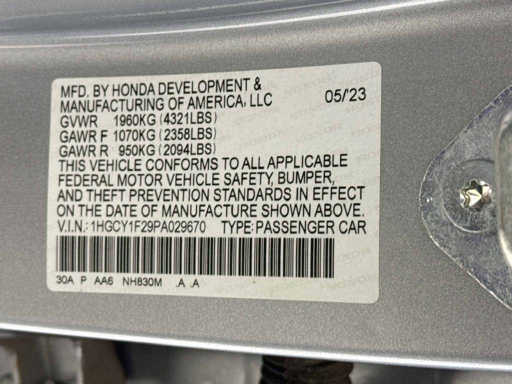 Certified 2023 Honda Accord LX image 35
