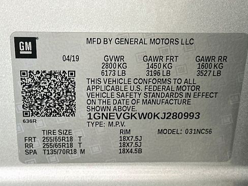 Used 2019 Chevrolet Traverse LT AWD/4WD image 31