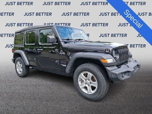 Used 2021 Jeep Wrangler Unlimited Sport image 1
