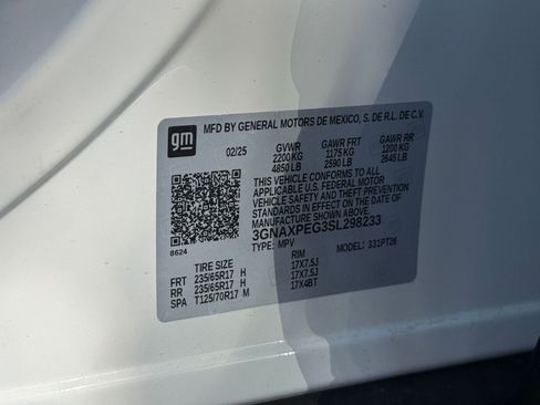Used 2025 Chevrolet Equinox LT image 22
