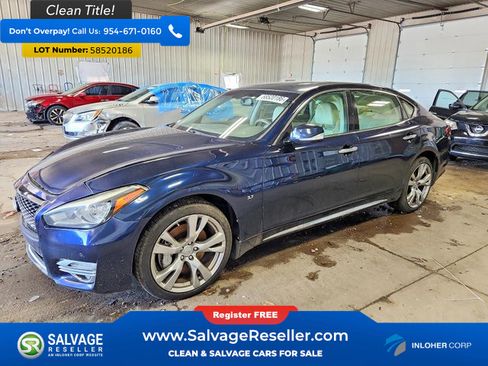 Used 2017 INFINITI Q70 L 3.7 RWD image 1