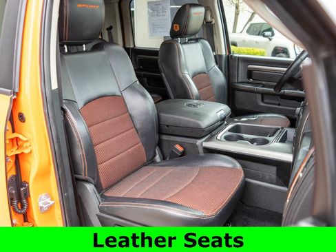 Used 2017 RAM 1500 Sport w/ Ignition Orange Sport Package AWD/4WD image 9
