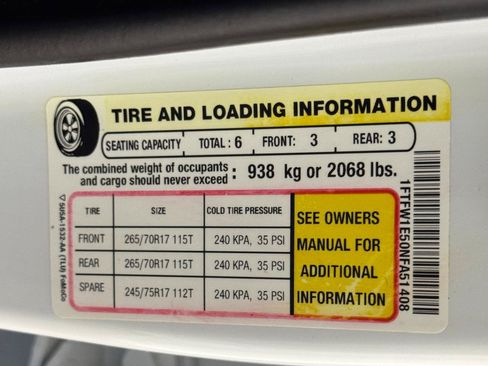 Used 2022 Ford F150 XL w/ FX4 Off-Road Package AWD/4WD image 74