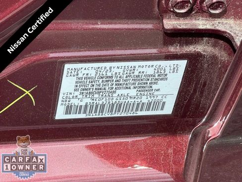 Certified 2023 Nissan Sentra SV w/ All-Weather Package FWD image 20