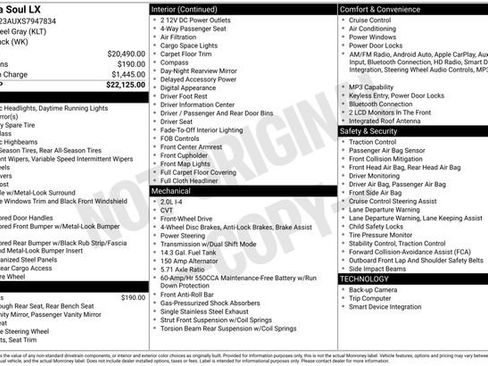 Used 2025 Kia Soul LX image 33