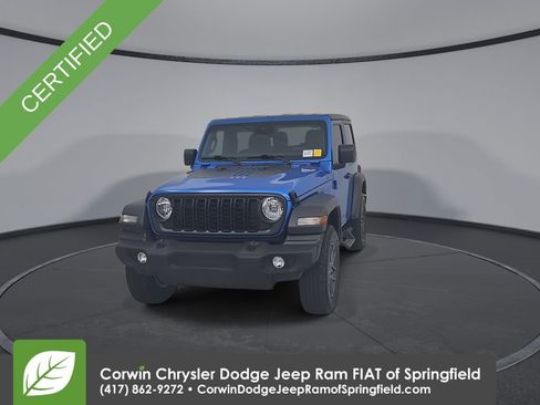 Certified 2024 Jeep Wrangler Sport AWD/4WD image 11