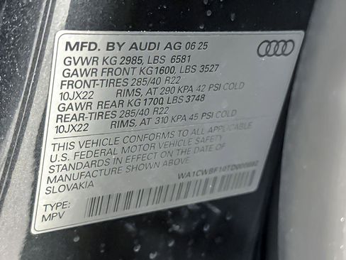 New 2026 Audi SQ8 Prestige image 27