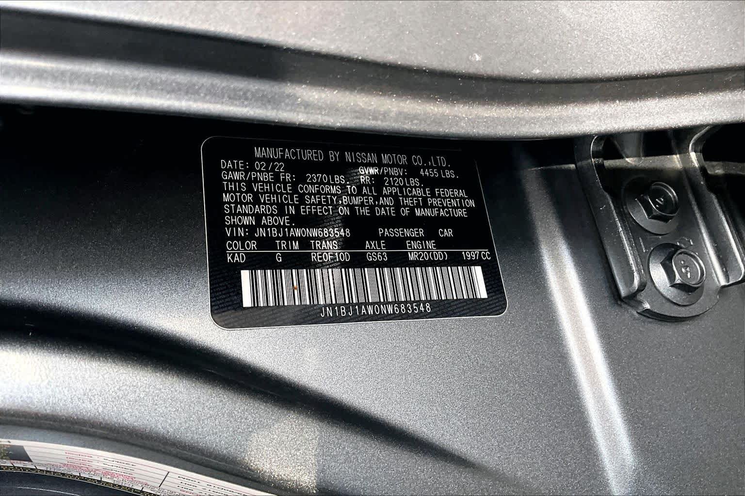 Certified 2022 Nissan Rogue Sport S AWD/4WD image 33