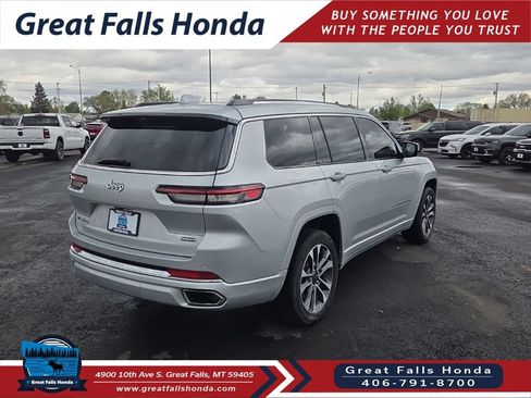 Used 2021 Jeep Grand Cherokee L Overland w/ Advanced Protech Group III AWD/4WD image 7
