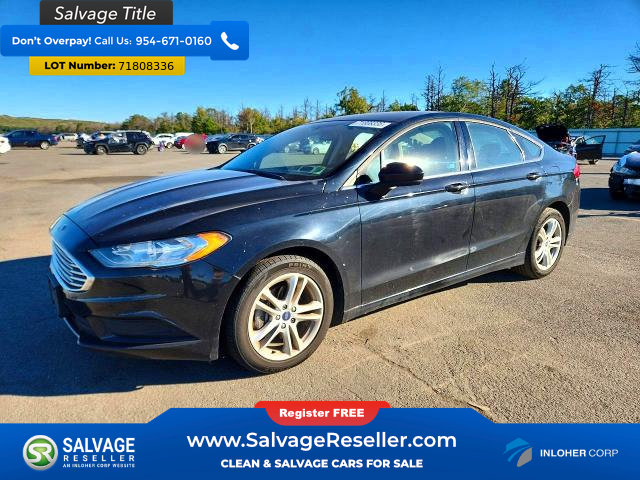 Used 2018 Ford Fusion SE w/ Fusion SE Technology Package FWD image 1