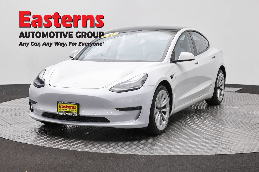 Used 2021 Tesla Model 3 Long Range AWD/4WD image 1