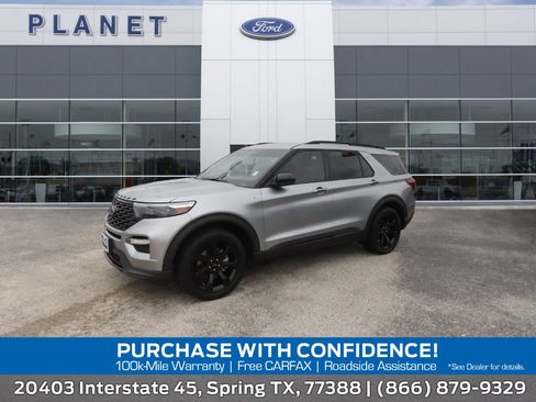 Used 2023 Ford Explorer ST-Line w/ Class IV Trailer Tow Package RWD image 1