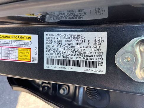 Used 2024 Honda Civic Sport image 33