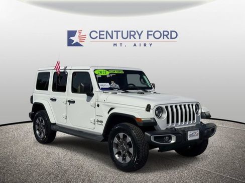 Used 2021 Jeep Wrangler Unlimited Sahara AWD/4WD image 1
