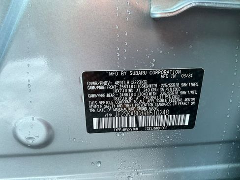 Certified 2024 Subaru Forester Sport image 36