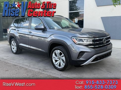 Used 2021 Volkswagen Atlas SE w/ Panoramic Sunroof Package FWD image 1