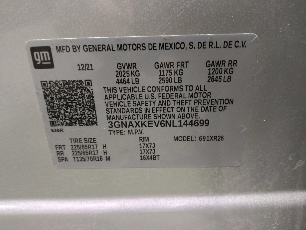 Used 2022 Chevrolet Equinox LT FWD image 33