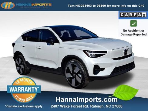 Used 2023 Volvo C40 P8 Recharge Plus w/ Climate Package image 1