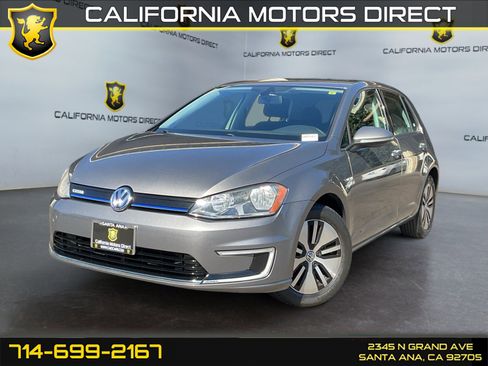 Used 2016 Volkswagen e-Golf SE w/ DC Fast Charging Package image 1