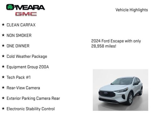 Used 2024 Ford Escape Active w/ Tech Pack #1 AWD/4WD image 7