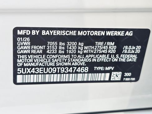 New 2026 BMW X5 xDrive50e w/ M Sport Package AWD/4WD image 32