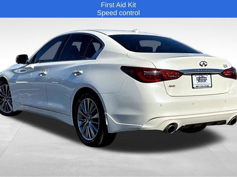 Used 2022 INFINITI Q50 Luxe w/ Cargo Package AWD/4WD image 5