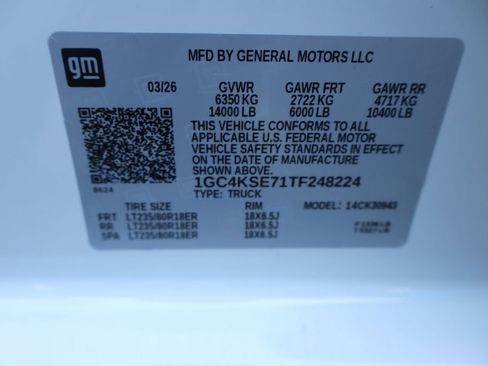 New 2026 Chevrolet Silverado 3500 W/T image 25