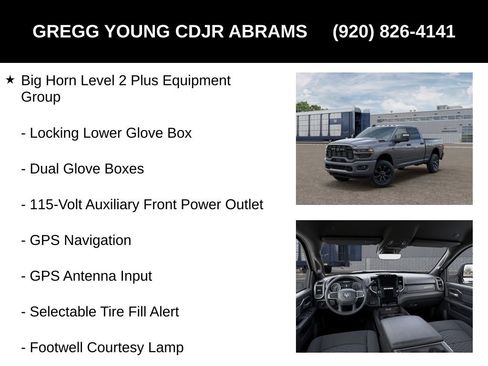 New 2026 RAM 3500 Big Horn AWD/4WD image 18