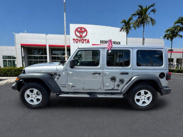 Used 2020 Jeep Wrangler Unlimited Sport S w/ Sun And Sound Package AWD/4WD image 4