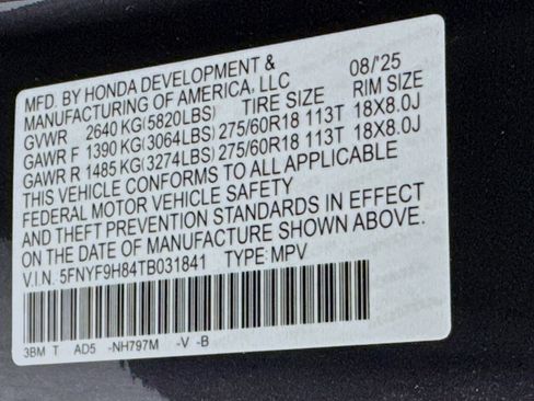 New 2026 Honda Passport TrailSport Elite image 25