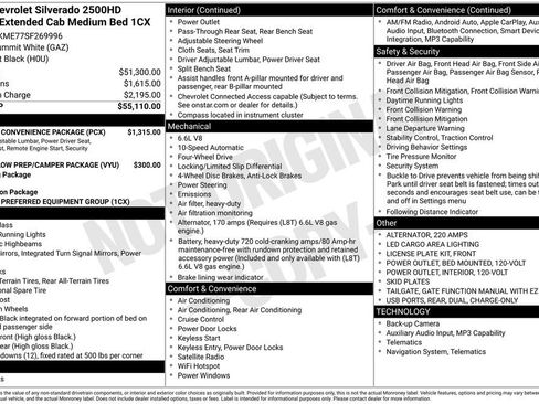 Used 2025 Chevrolet Silverado 2500 Custom w/ Custom Convenience Package AWD/4WD image 2