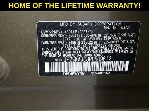 Used 2024 Subaru Forester Wilderness AWD/4WD image 66