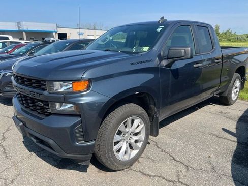 Certified 2021 Chevrolet Silverado 1500 Custom w/ LPO, Dark Essentials Package AWD/4WD image 1