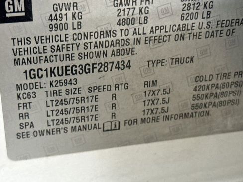 Used 2016 Chevrolet Silverado 2500 W/T image 26