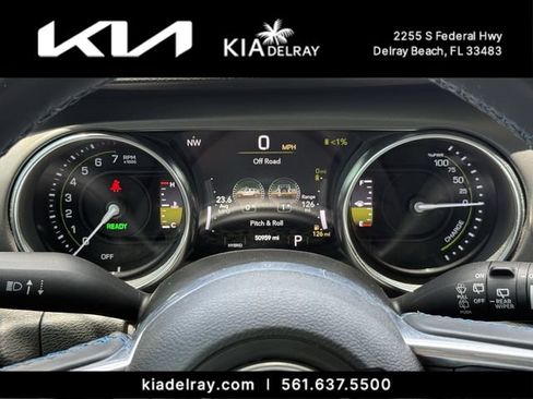 Used 2023 Jeep Wrangler Unlimited Rubicon 4xe w/ Cold Weather Group AWD/4WD image 34