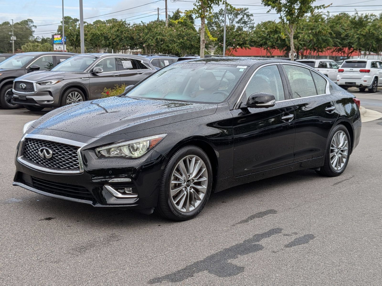 Used 2023 INFINITI Q50 Luxe w/ Cargo Package RWD image 7