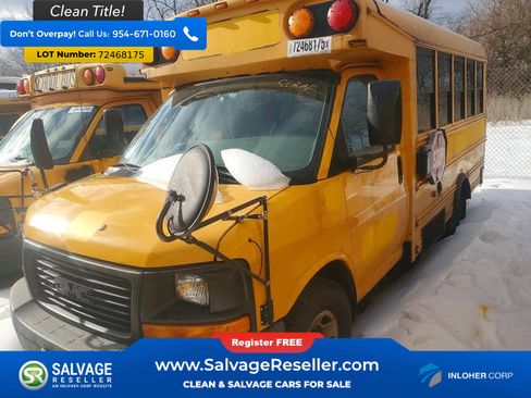 Used 2010 GMC Savana 3500 w/ School Bus Package RWD image 3
