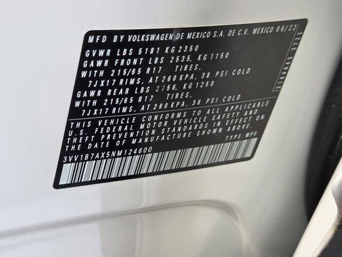 Used 2022 Volkswagen Tiguan S image 29