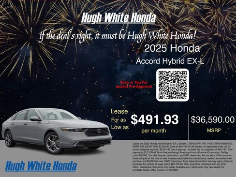 New 2025 Honda Accord EX-L image 3