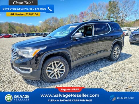 Used 2017 GMC Acadia SLT AWD/4WD image 1