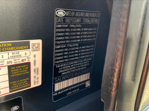 Used 2022 Land Rover Range Rover Sport HSE Dynamic image 33