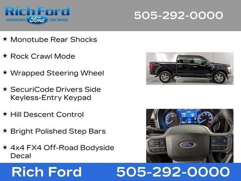 Certified 2023 Ford F150 XLT w/ Equipment Group 301A Mid AWD/4WD image 94