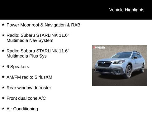 Used 2020 Subaru Outback Onyx Edition XT AWD/4WD image 2