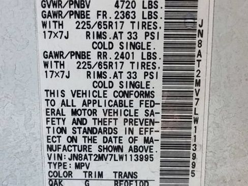 Used 2020 Nissan Rogue SV AWD/4WD image 29