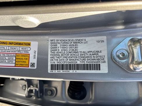 New 2025 Honda Accord Sport image 31