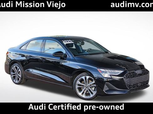 Certified 2025 Audi A3 2.0T Premium w/ Black Optic Package image 1