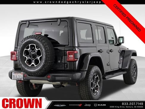 Certified 2020 Jeep Wrangler Unlimited Rubicon w/ Quick Order Package 28Y Recon image 7