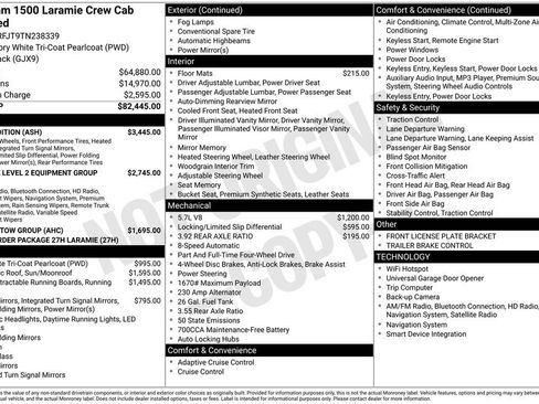 New 2026 RAM 1500 Laramie w/ Night Edition AWD/4WD image 34