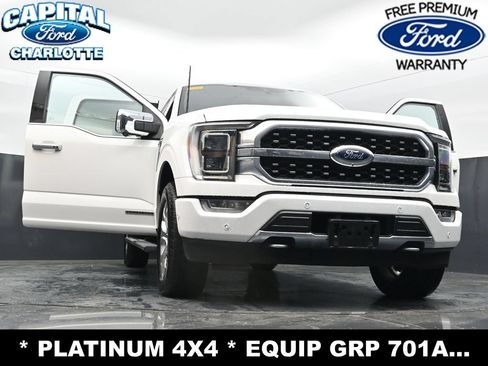 Used 2021 Ford F150 Platinum w/ Equipment Group 701A High AWD/4WD image 40
