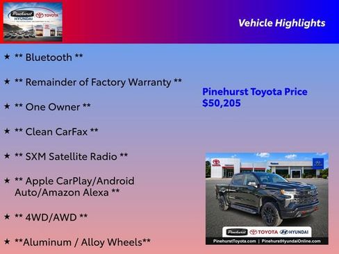 Used 2024 Chevrolet Silverado 1500 LT Trail Boss w/ LT Trail Boss Premium Package AWD/4WD image 16
